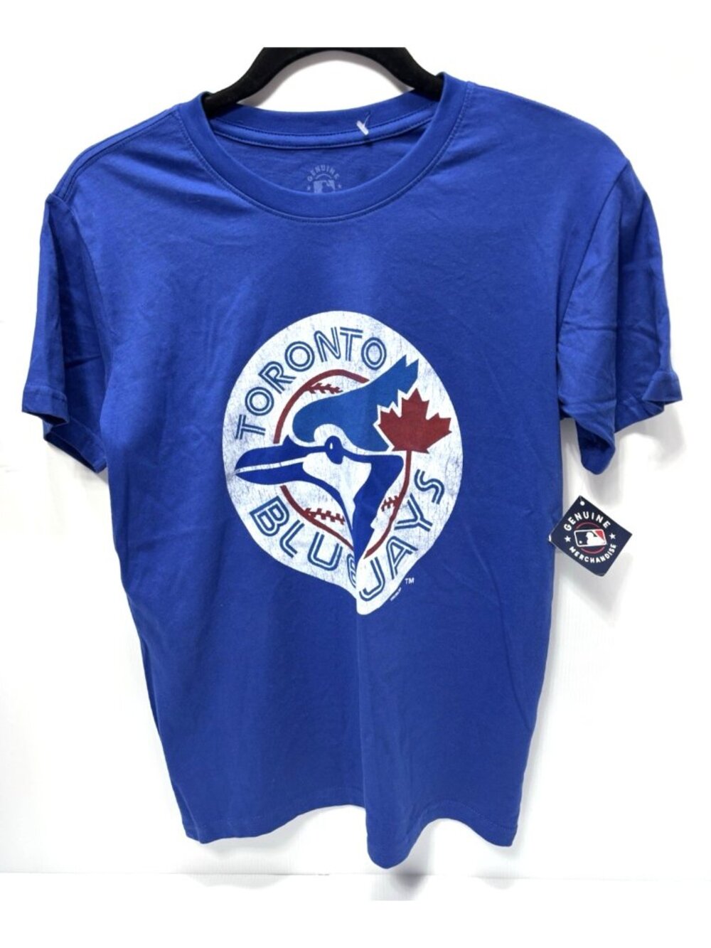 Toronto Blue Jays Women's T-Shirt Medium Blue MLB Genuine Merchandise New Tags